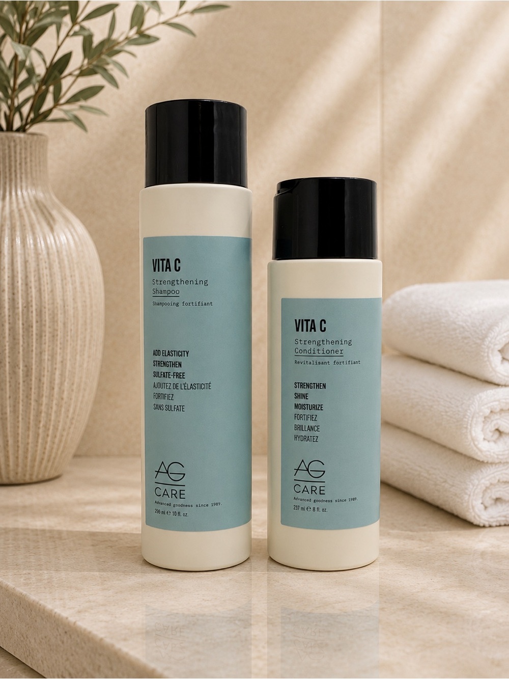 AG Care Vita C Strengthening Shampoo & Conditioner Duo Set